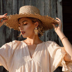 Sunburst Statement Earrings - LAST CHANCE!