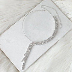 Boa Rhinestone Necklace