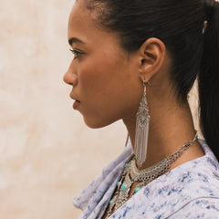 Karma Vintage Metal Earrings - 3 STYLES!