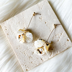 Golden Aurora Petal Drop Earrings - LAST CHANCE!