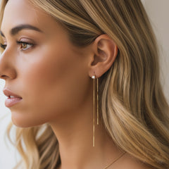 Alondra Threader Earrings