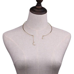 Crescent Moon Open Choker - LAST CHANCE!