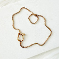 Lucky Shackle Necklace
