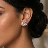 Mini Butterfly Stud Earrings