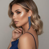 Reina Rhinestone Duster Earrings - LAST CHANCE!