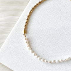 Ashlyn Freshwater Pearl Necklace - LAST CHANCE!