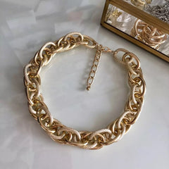 Venice Chain Link Necklace + FREE Matching Bracelet! - LAST CHANCE