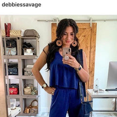 Playa Rica Wooden Statement Earrings