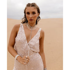 Sultry Snake Belly Chain / Necklace - LAST CHANCE!