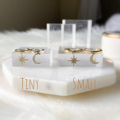 Moon & Star Huggies - 2 Styles!