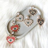 Eye + Heart Earrings - 6 Colors LAST CHANCE!
