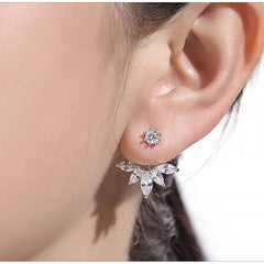 Tiara Ear Jacket Earrings - LAST CHANCE!