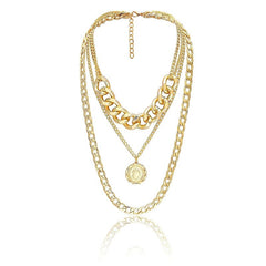 Letizia Layered Chain Necklace - LAST CHANCE!