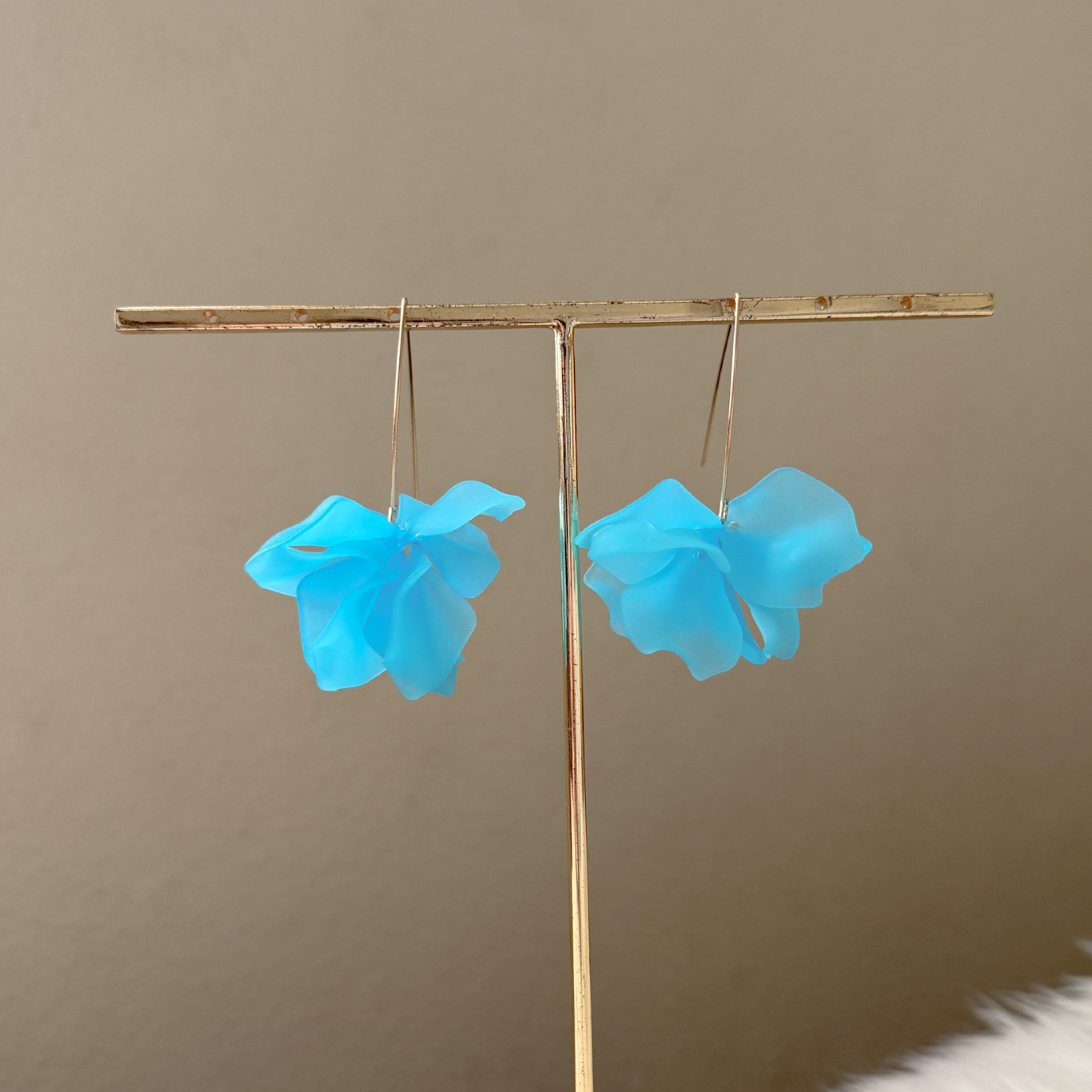 Cyclamen Petal Drop Earrings - 18 COLORS LAST CHANCE!