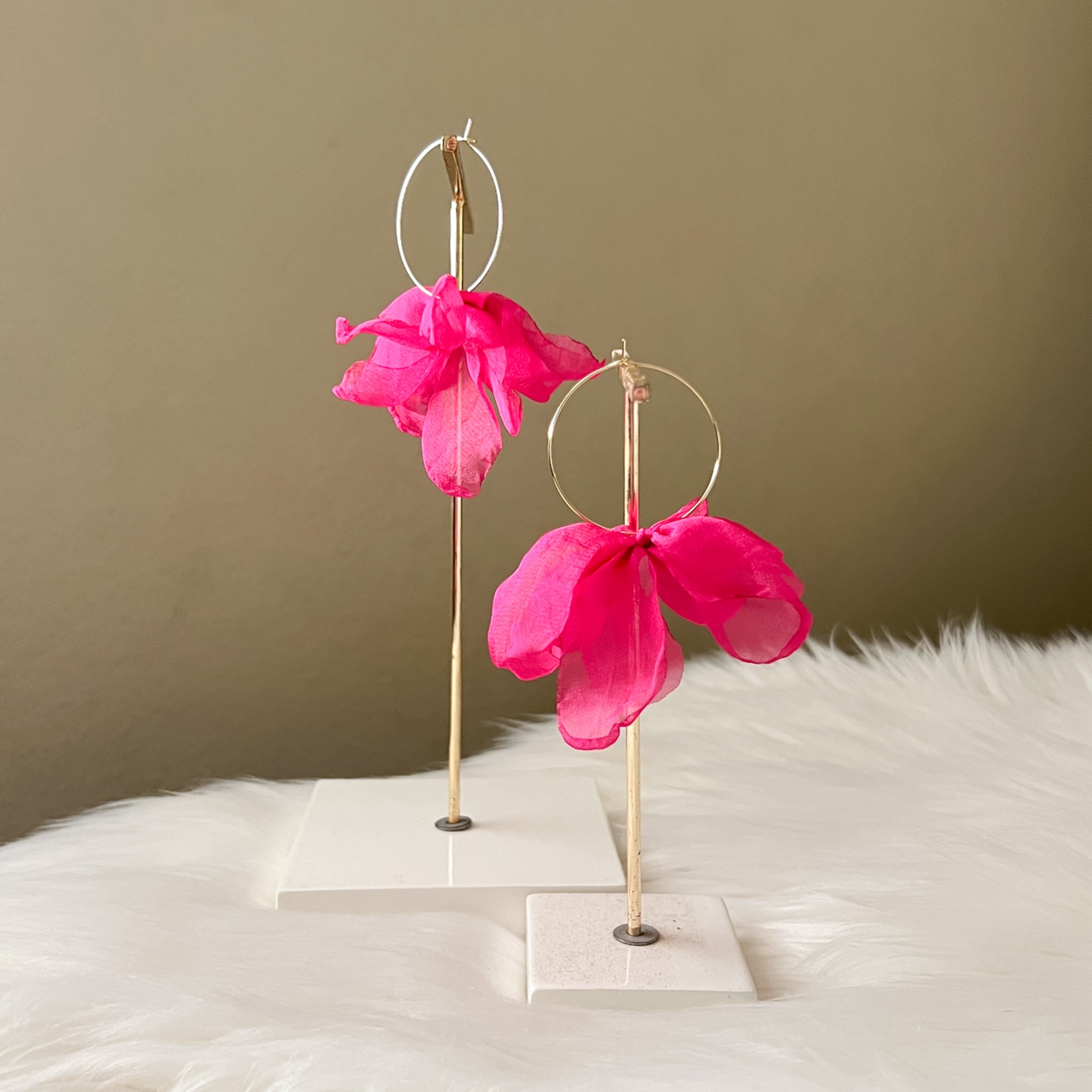 Sweet Romance Chiffon Earrings - 6 Colors!