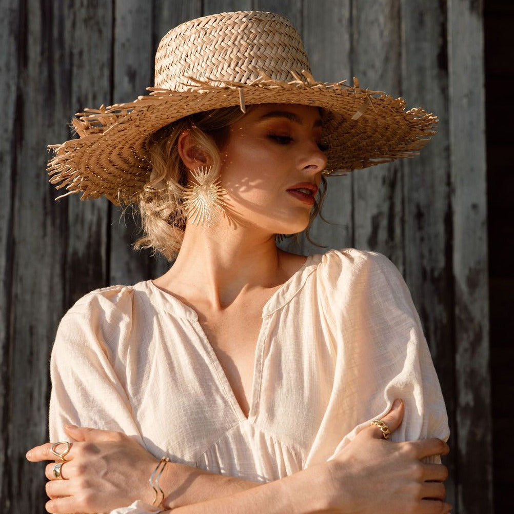 Sunburst Statement Earrings - LAST CHANCE!