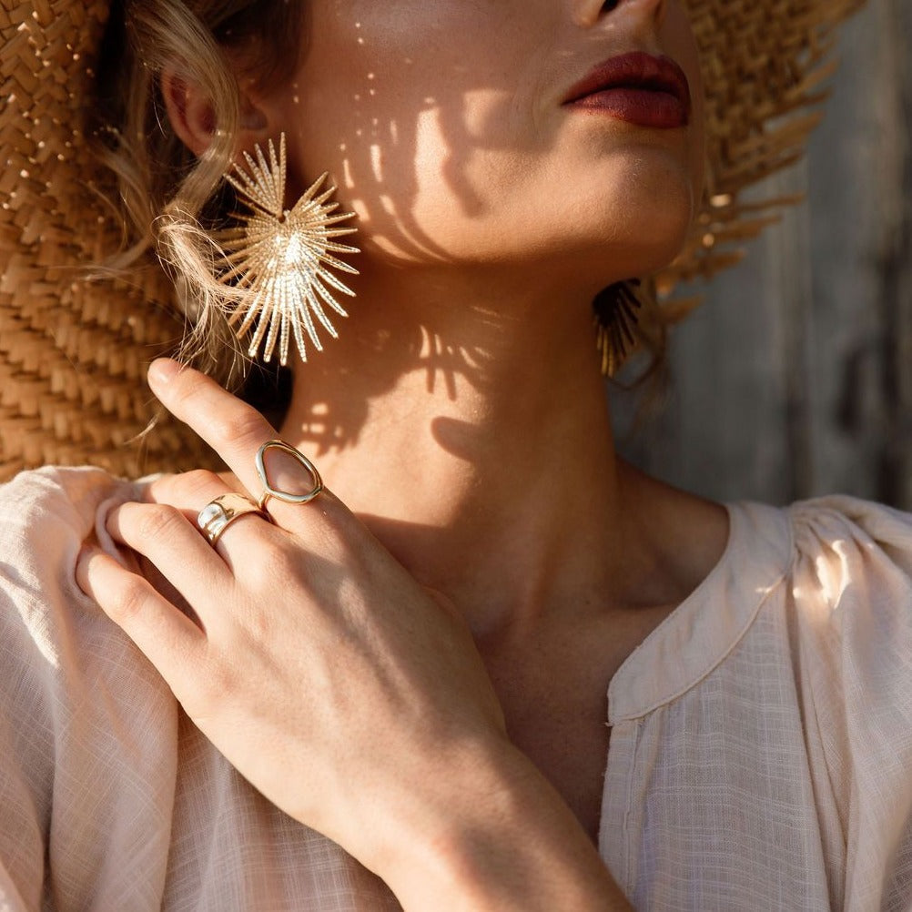 Hana Hammered Ring - LAST CHANCE!