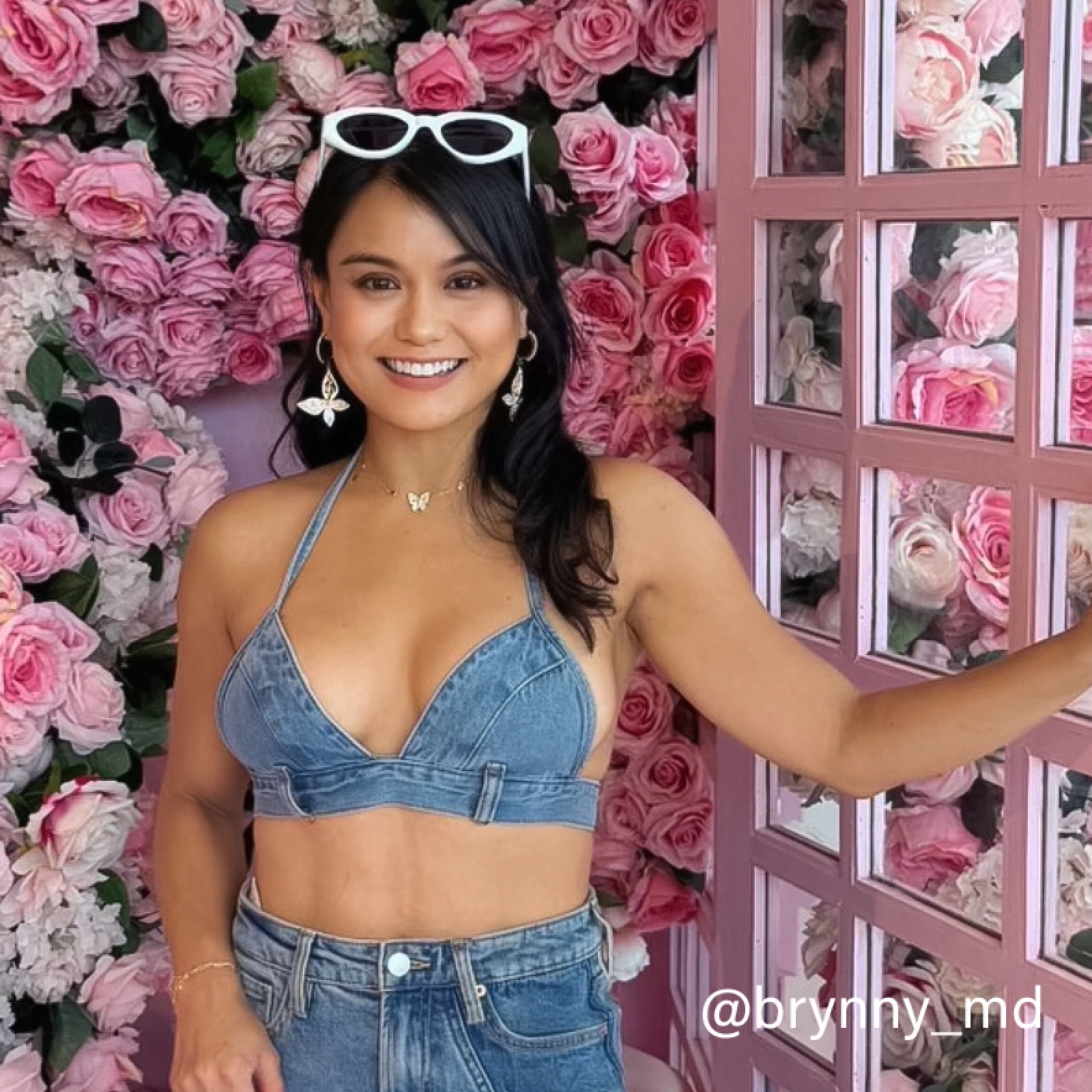 Papillion Butterfly Drop Earrings - LAST CHANCE!