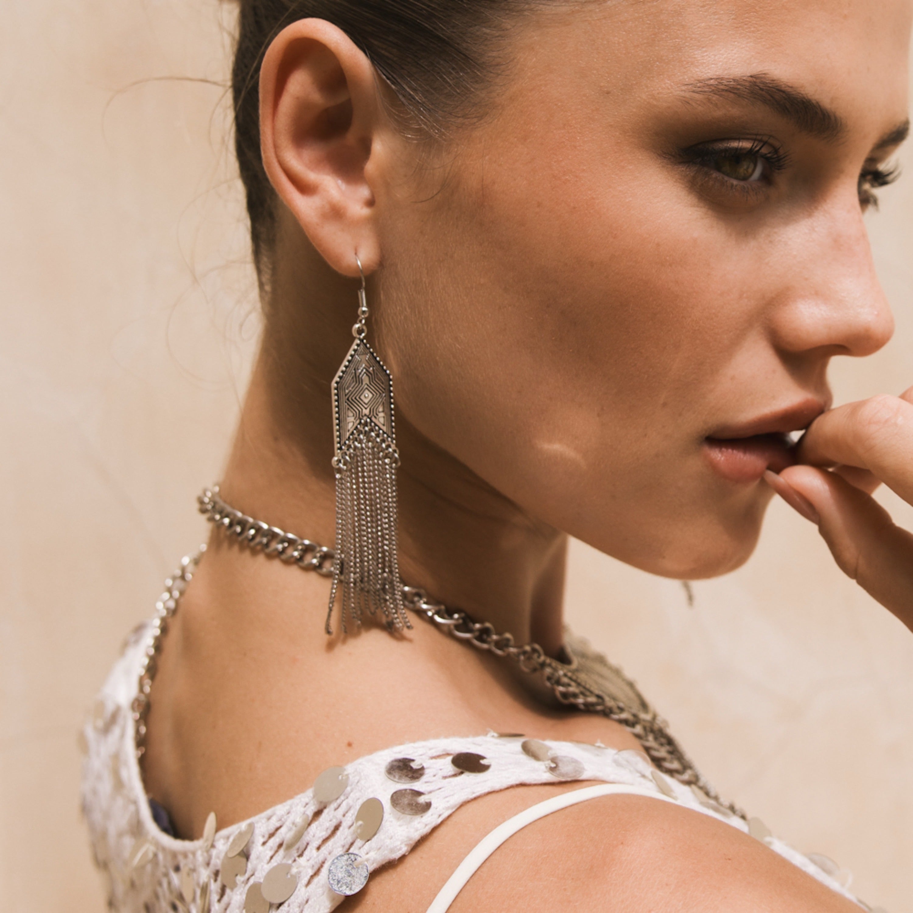 Karma Vintage Metal Earrings - 3 STYLES!