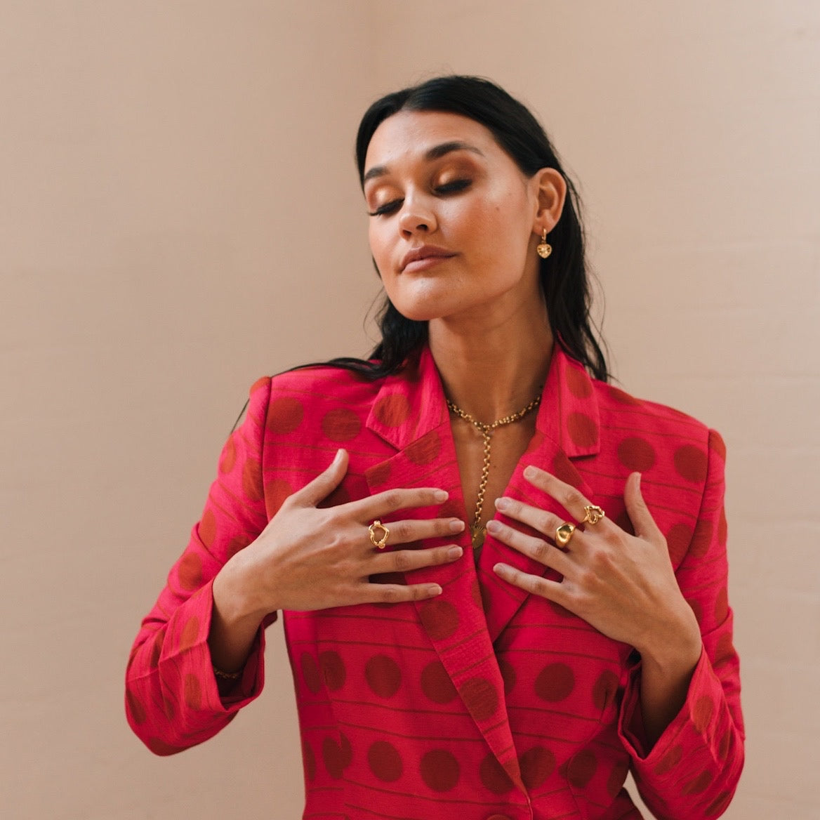 Treasured Heart Earrings - LAST CHANCE!