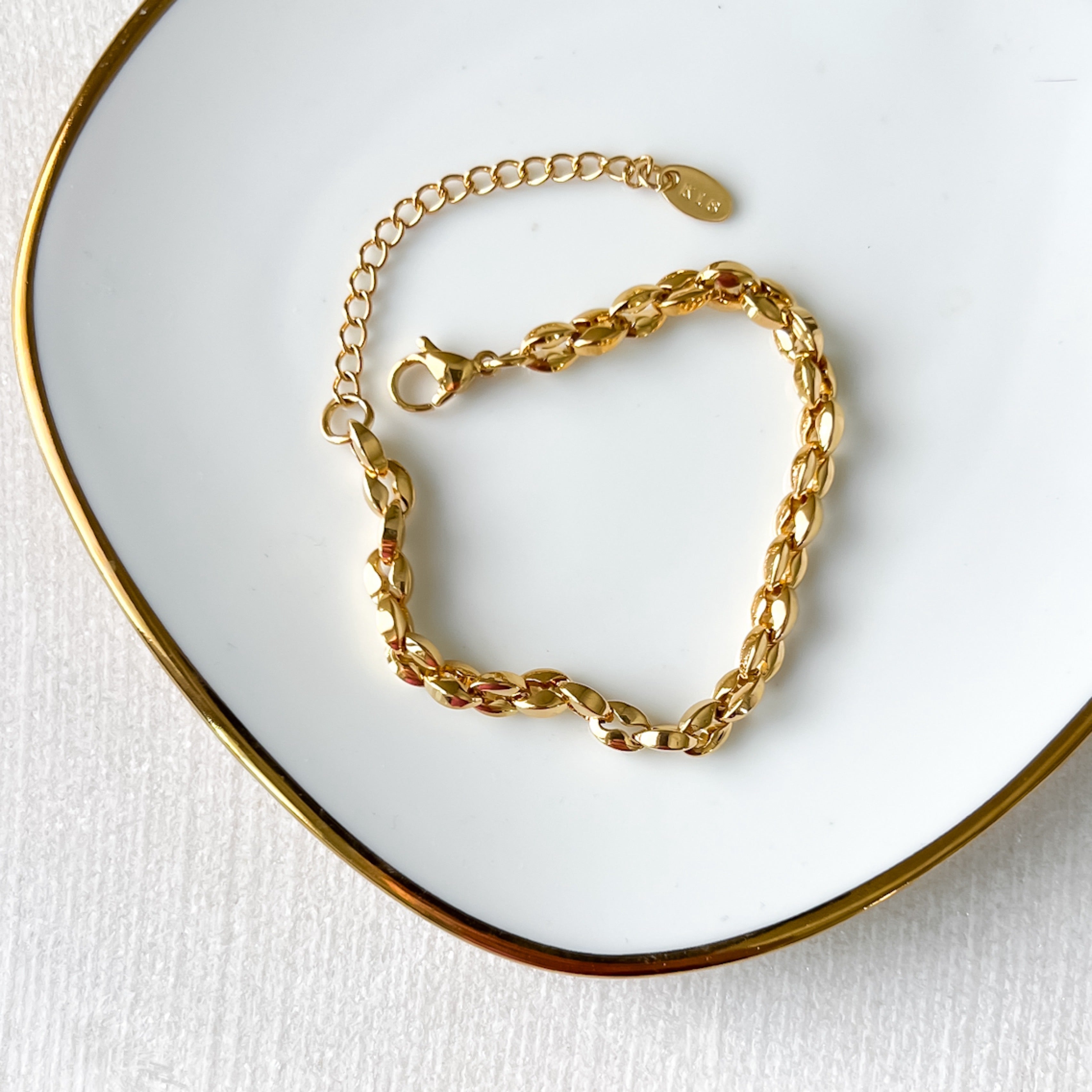 Stacked Stainless Chain Bracelets - 4 Styles