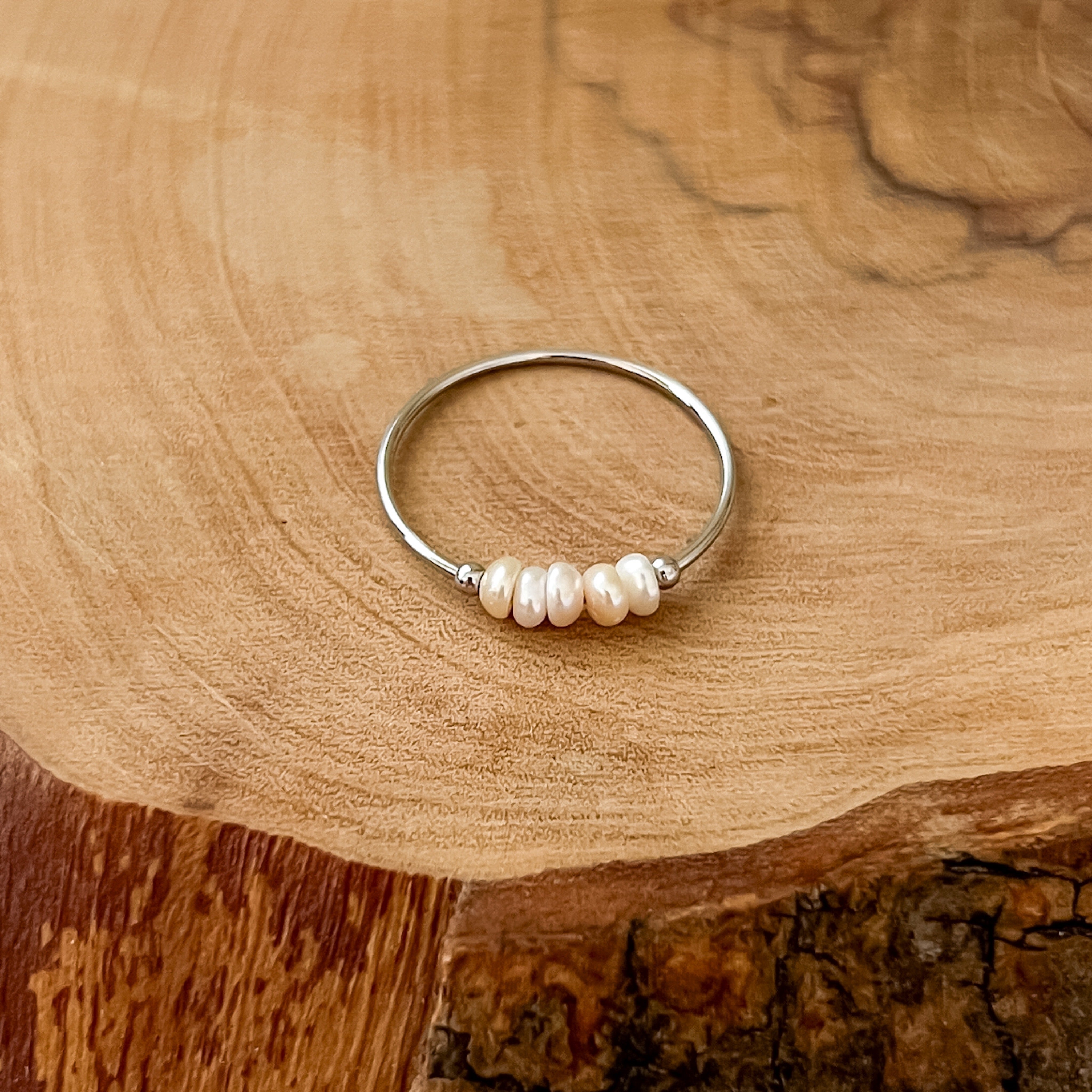 Amerie Freshwater Pearl Beads Ring - LAST CHANCE!