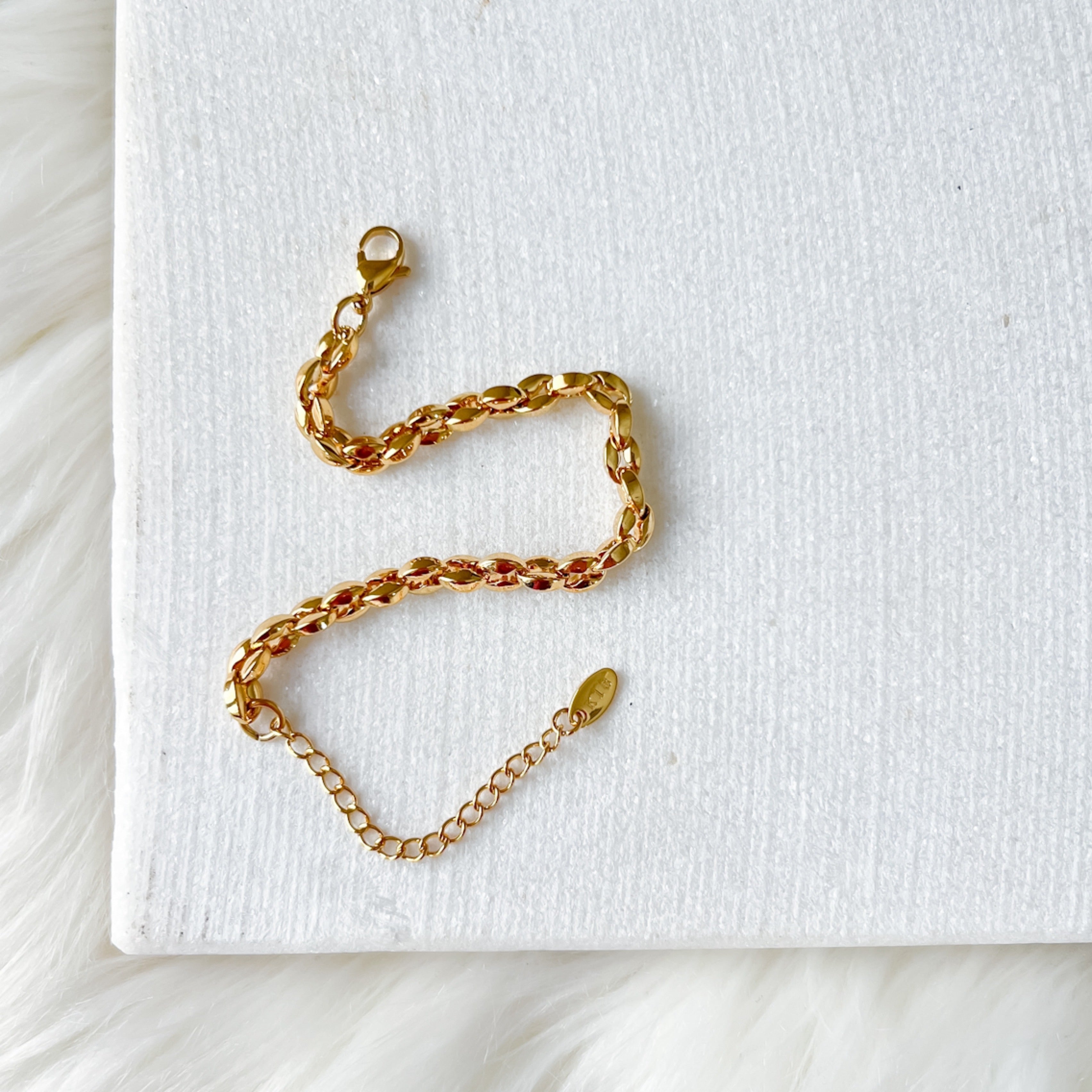 Stacked Stainless Chain Bracelets - 4 Styles