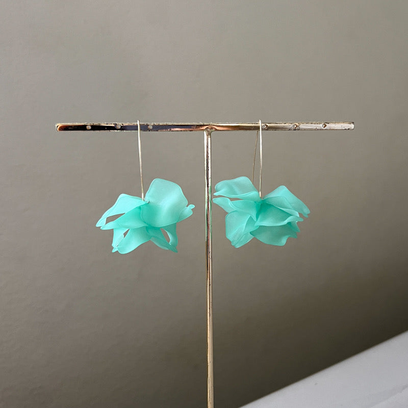 Cyclamen Petal Drop Earrings - 18 COLORS LAST CHANCE!