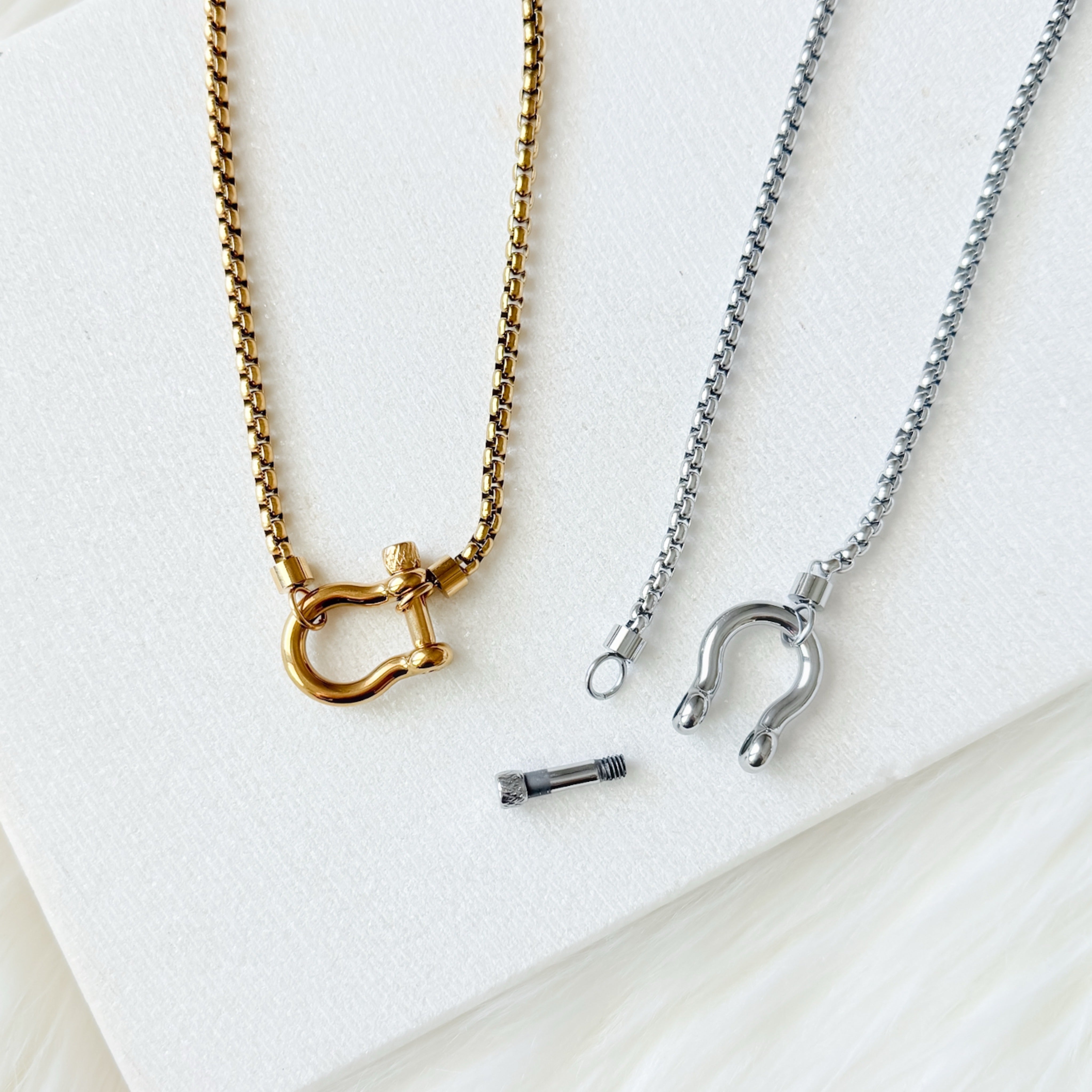 Lucky Shackle Necklace