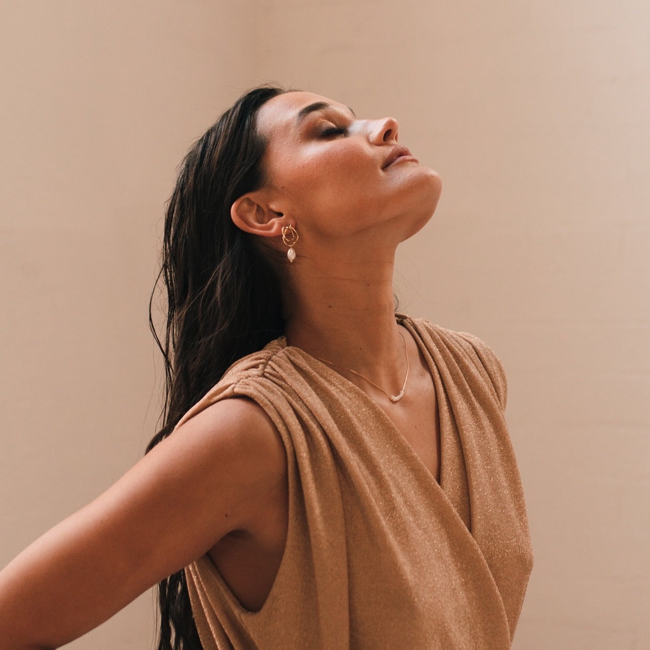 Amerie Pearl Seed Beads Necklace - LAST CHANCE!