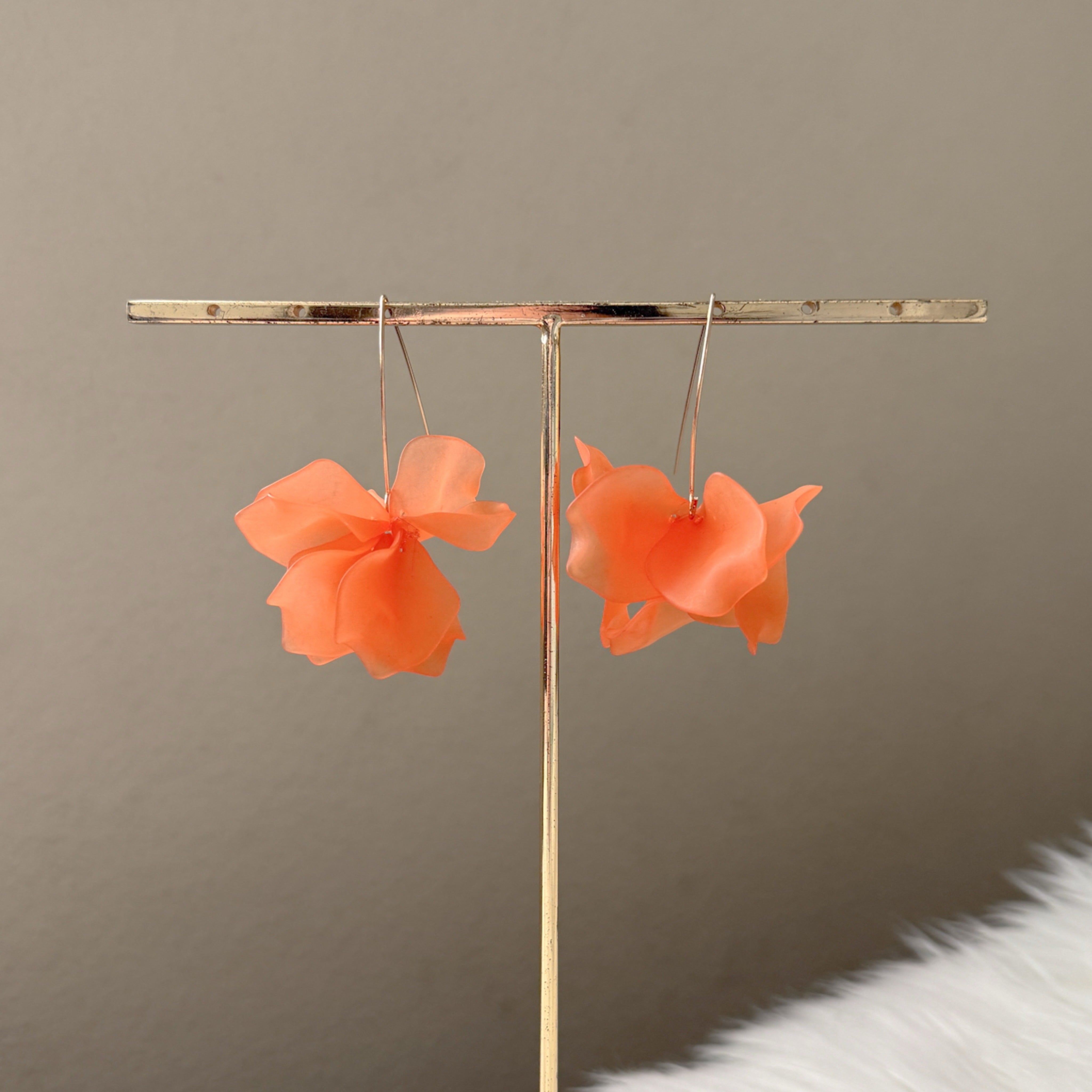 Cyclamen Petal Drop Earrings - 18 COLORS LAST CHANCE!