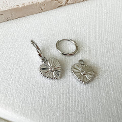 Treasured Heart Earrings - LAST CHANCE!