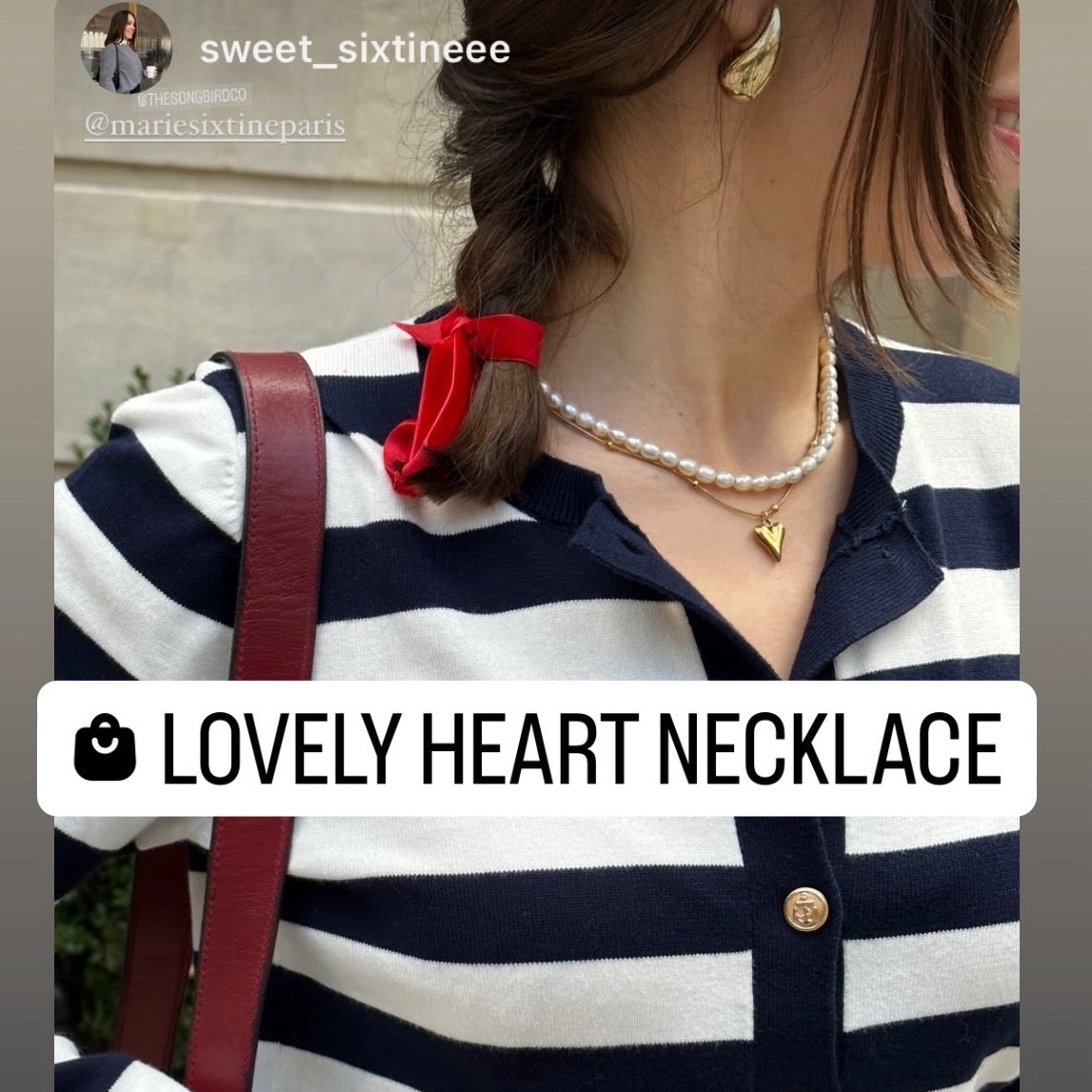 Lovely Heart Necklace - LAST CHANCE!