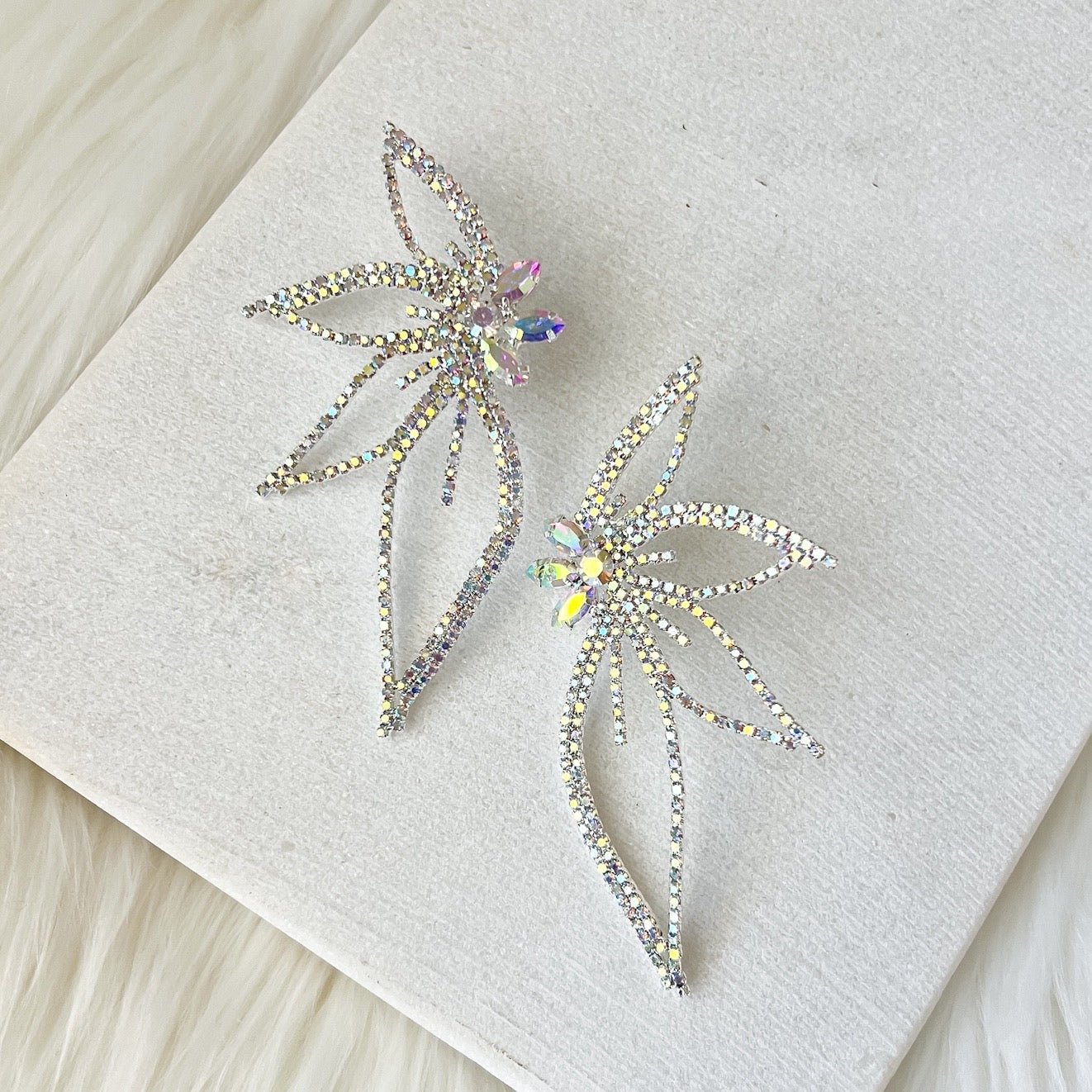 Lorelei Floral Statement Earrings - 5 COLORS!