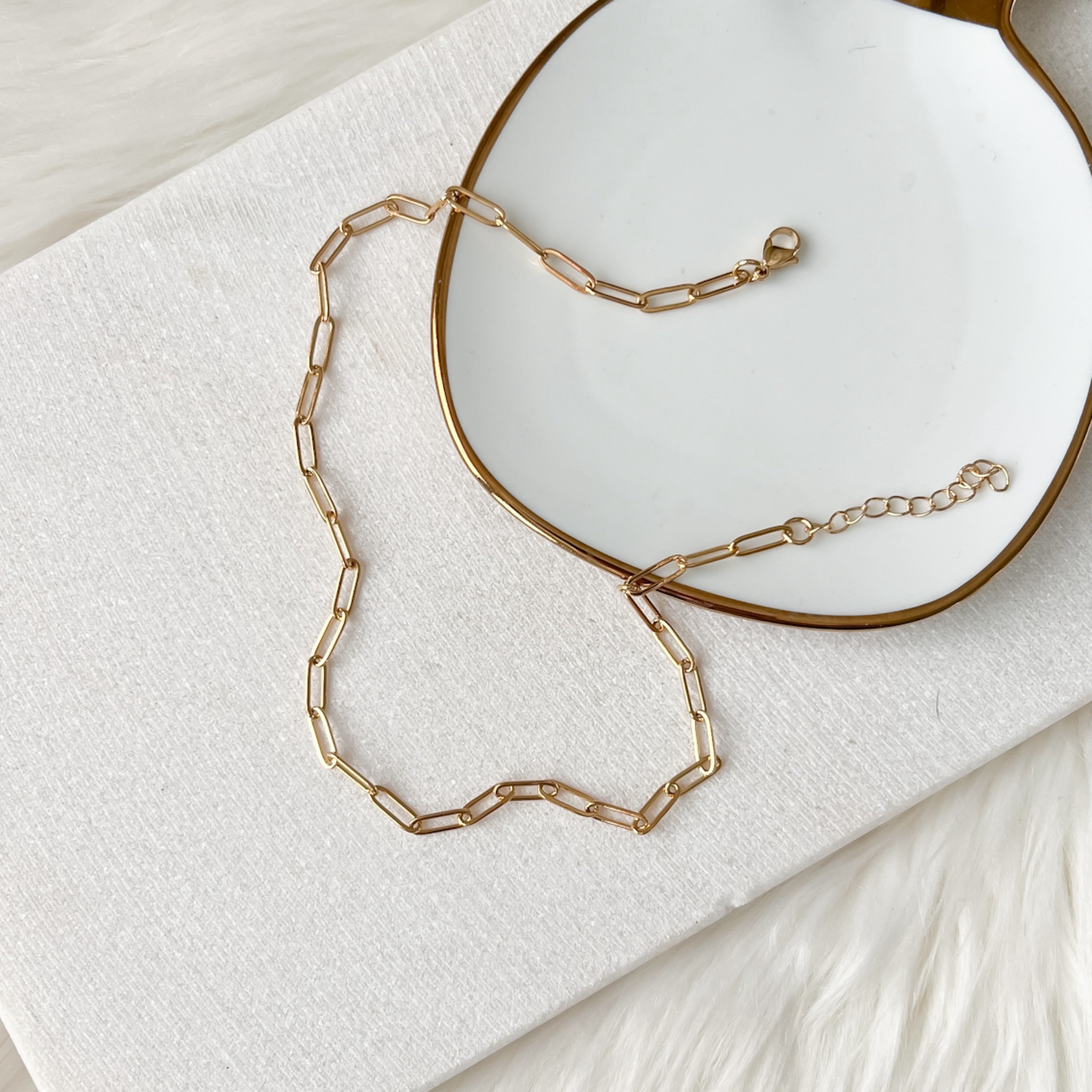 Paperclip Chain Necklace