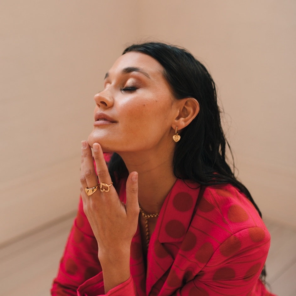 Treasured Heart Earrings - LAST CHANCE!