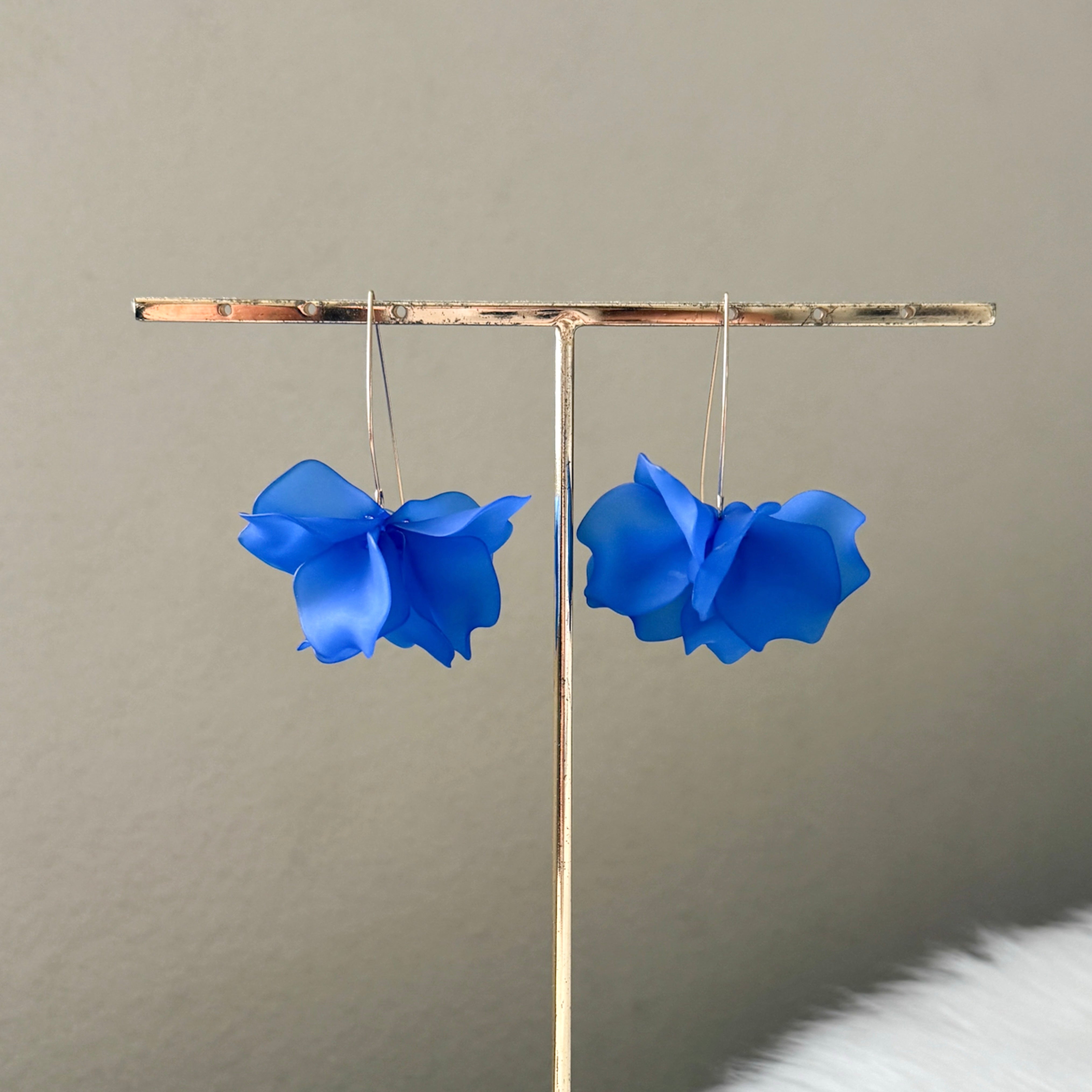 Cyclamen Petal Drop Earrings - 18 COLORS LAST CHANCE!