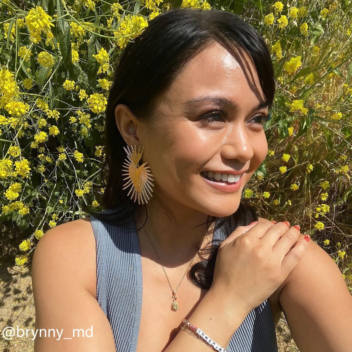 Sunburst Statement Earrings - LAST CHANCE!