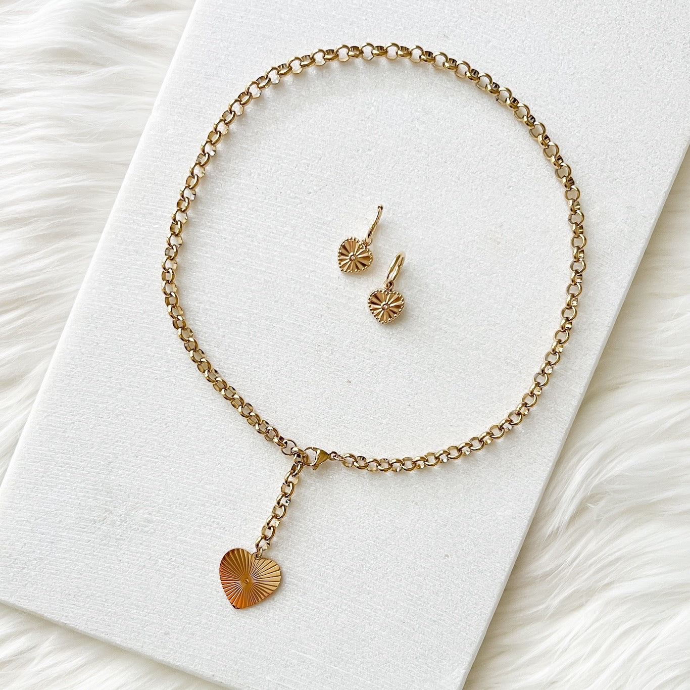 Treasured Heart Earrings - LAST CHANCE!