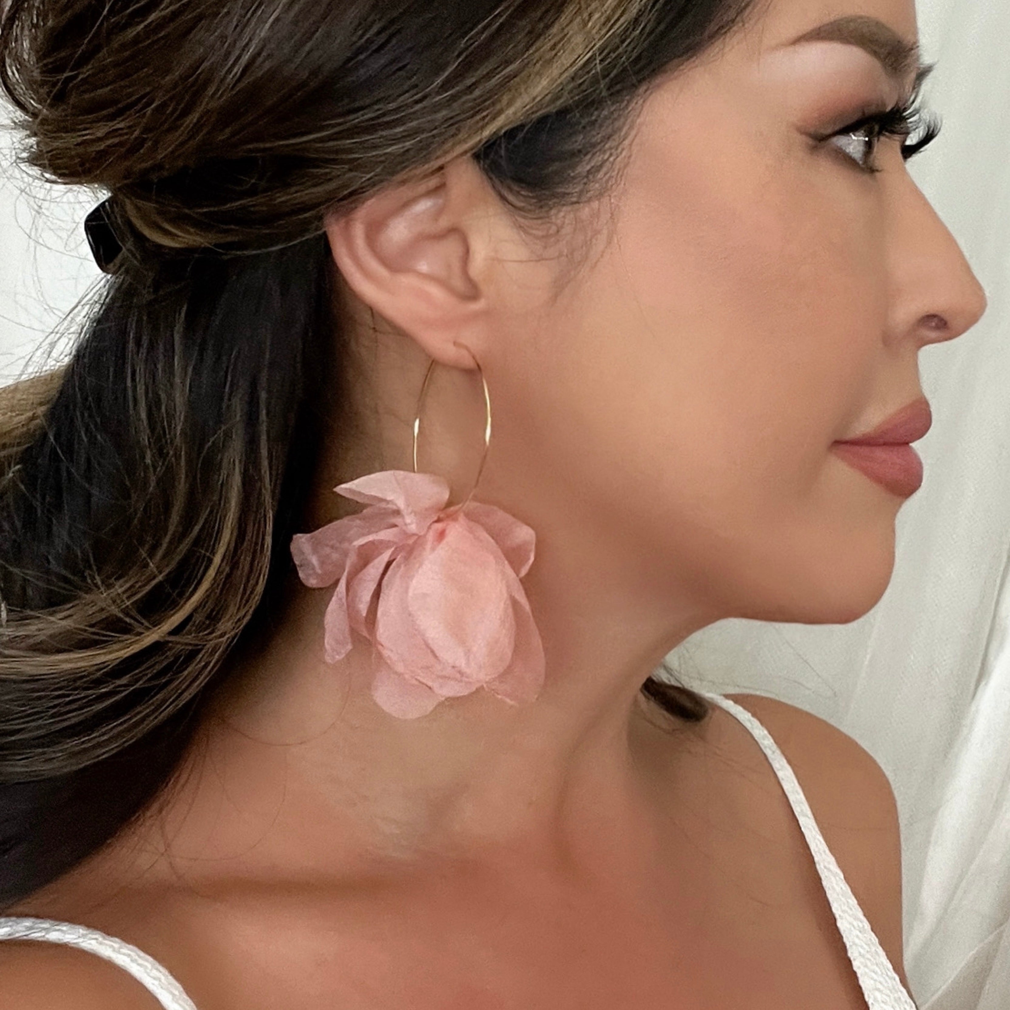 Sweet Romance Chiffon Earrings - 6 Colors!