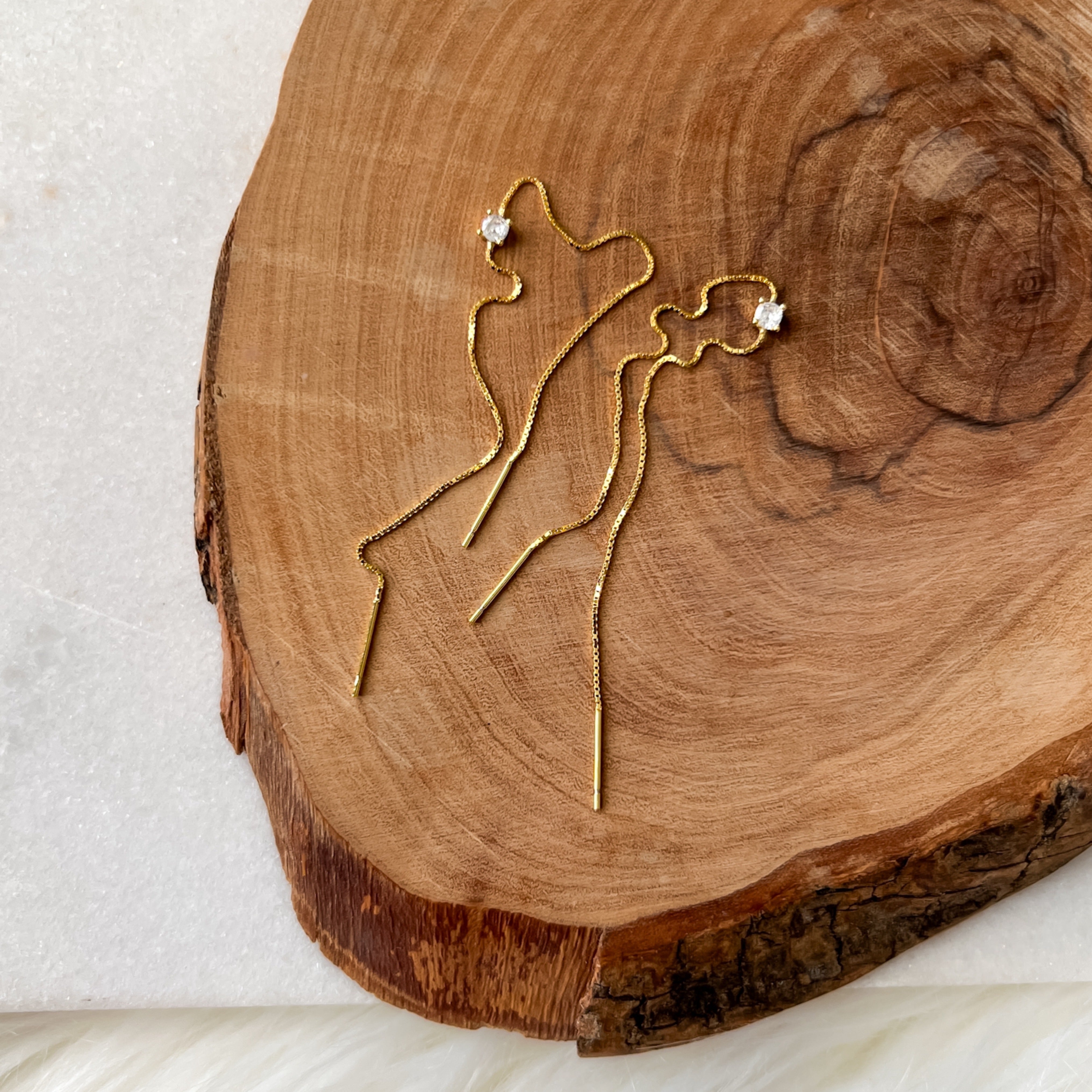 Alondra Threader Earrings