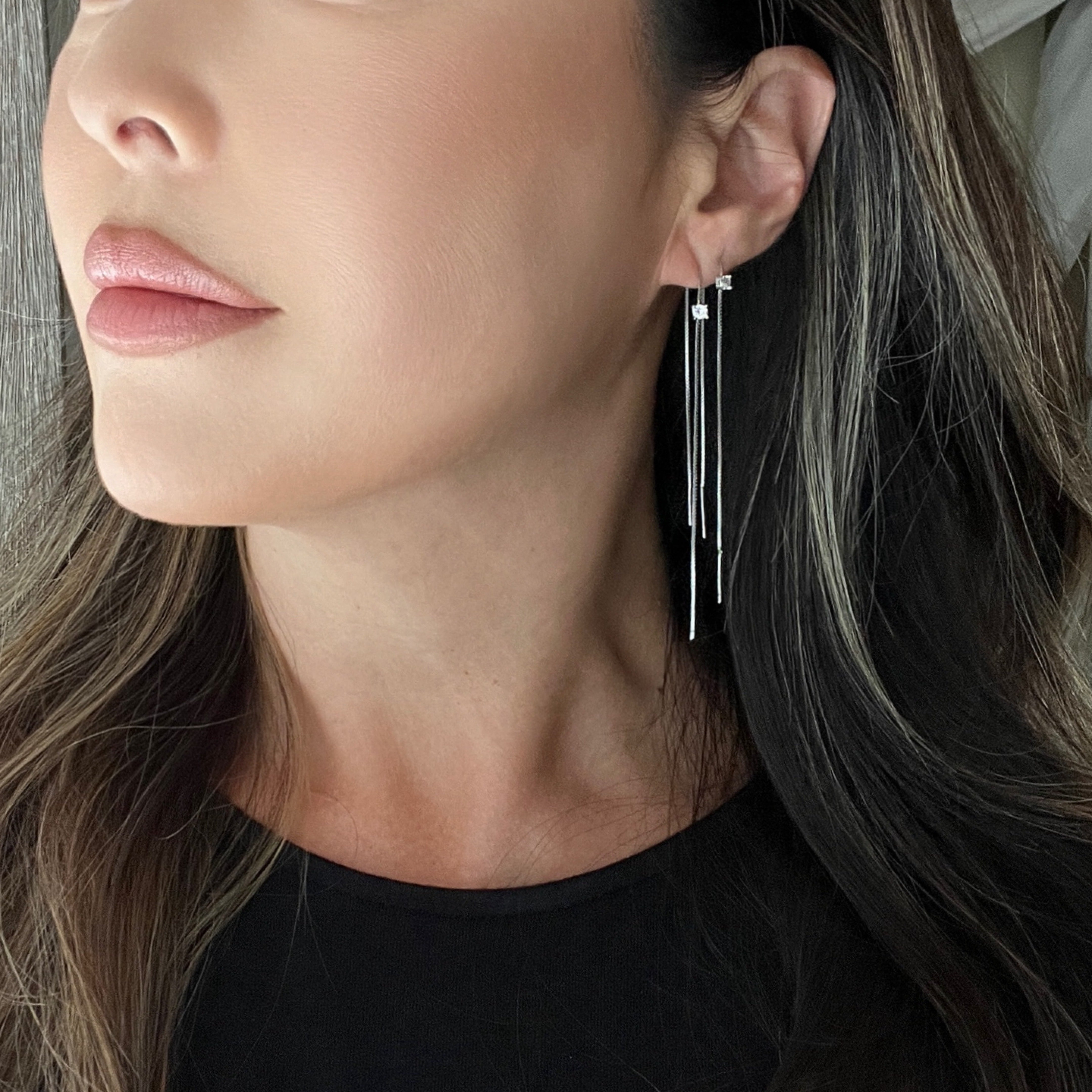 Alondra Threader Earrings