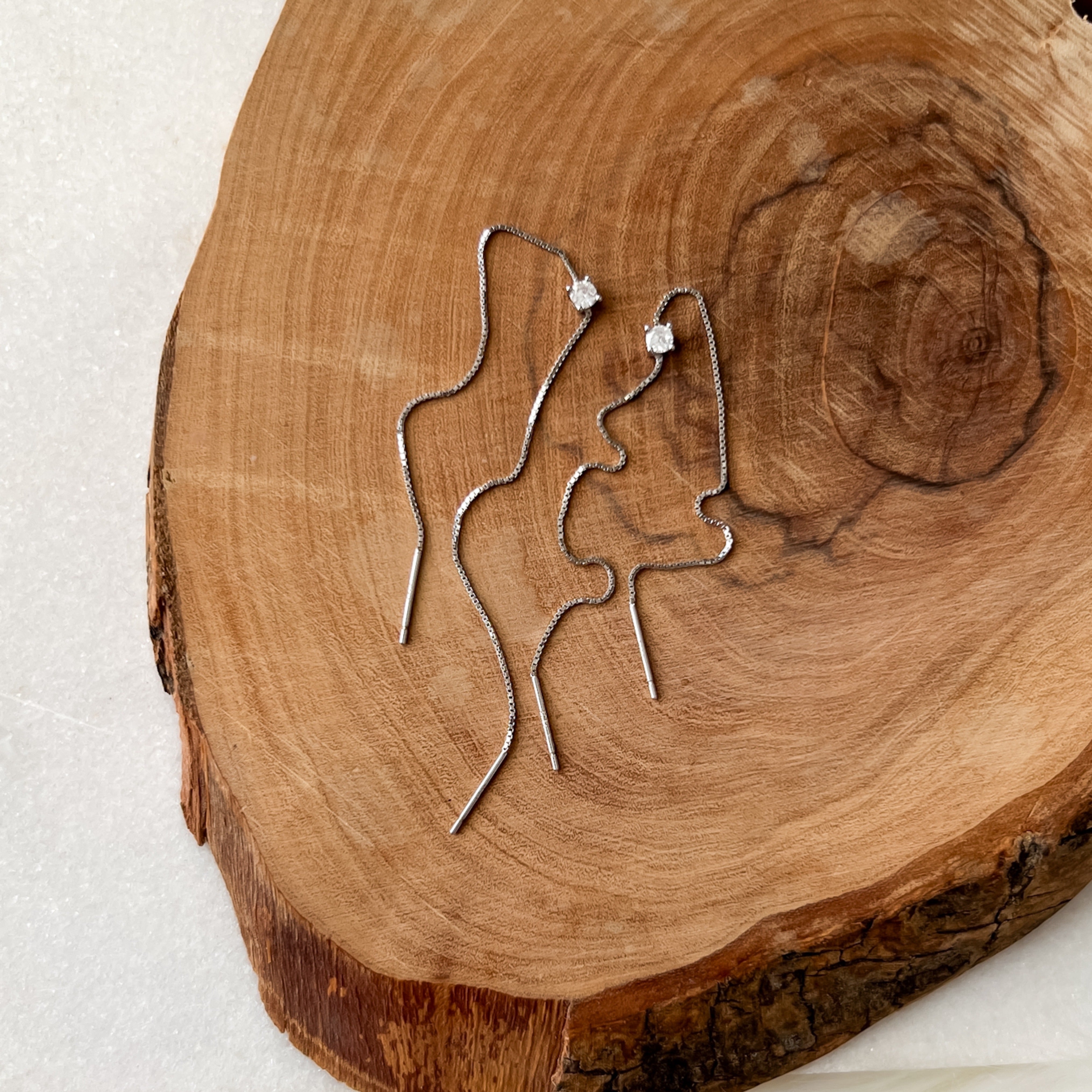 Alondra Threader Earrings