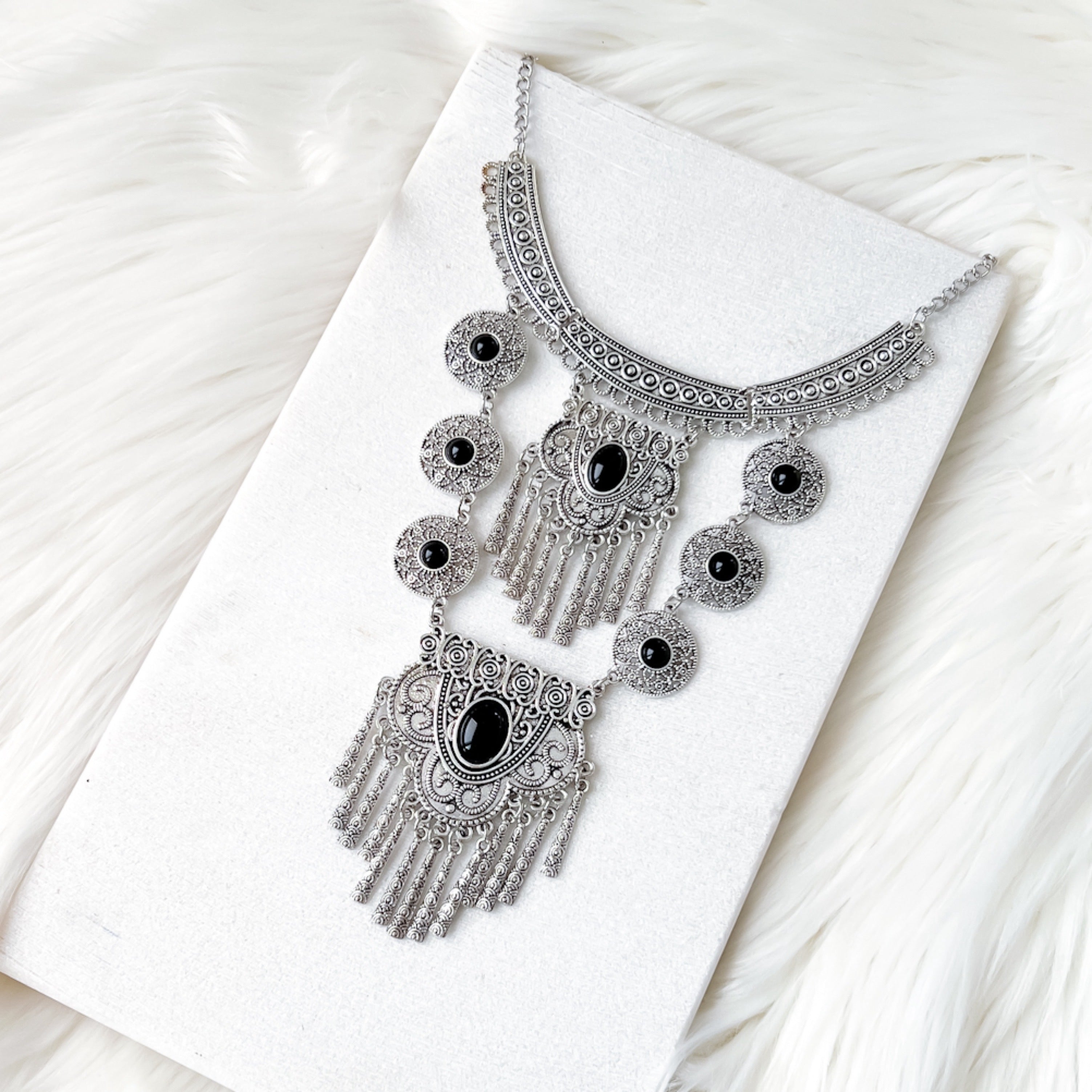 Ara Boho Statement Necklace - 3 Colors!