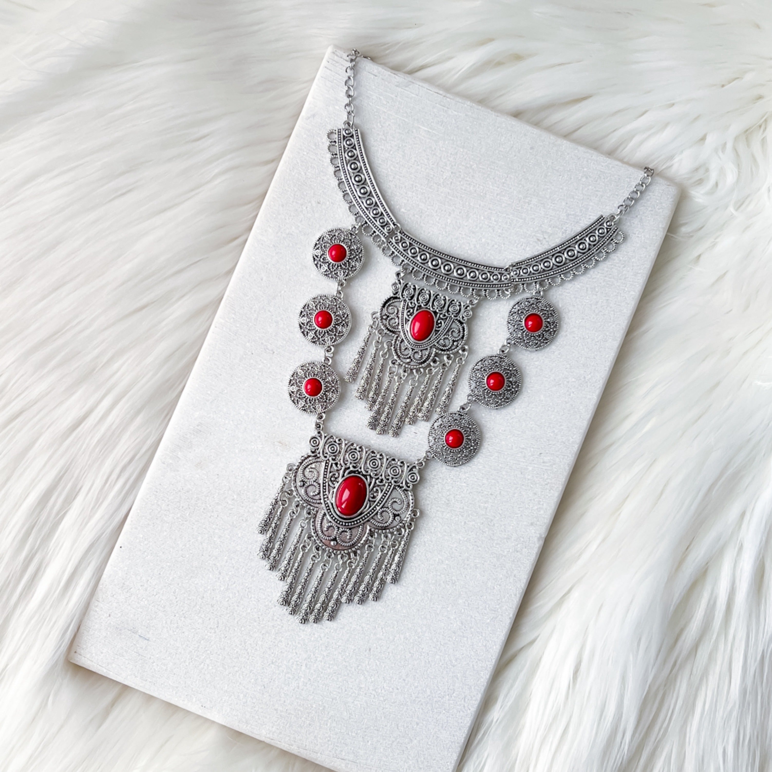 Ara Boho Statement Necklace - 3 Colors!