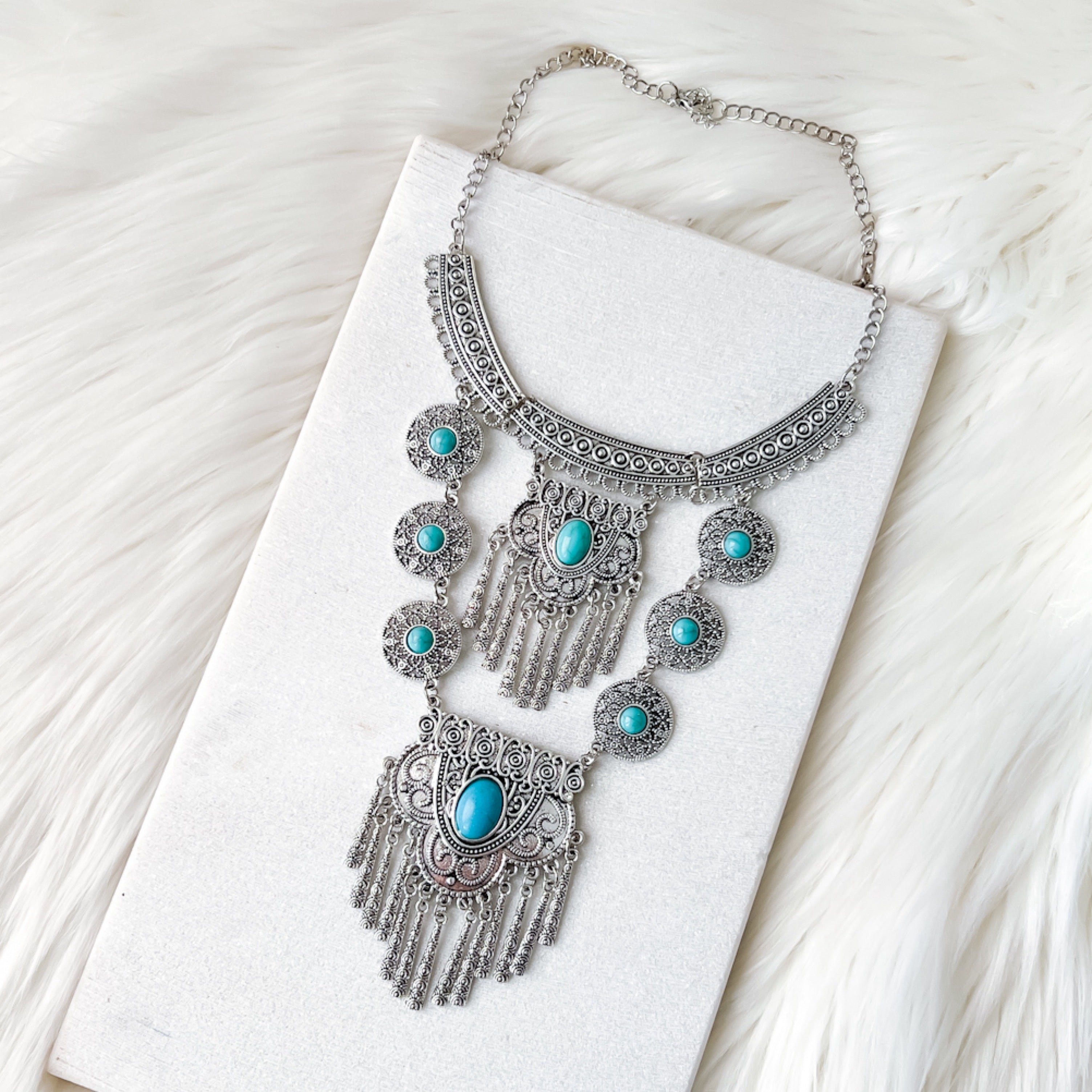 Ara Boho Statement Necklace - 3 Colors!