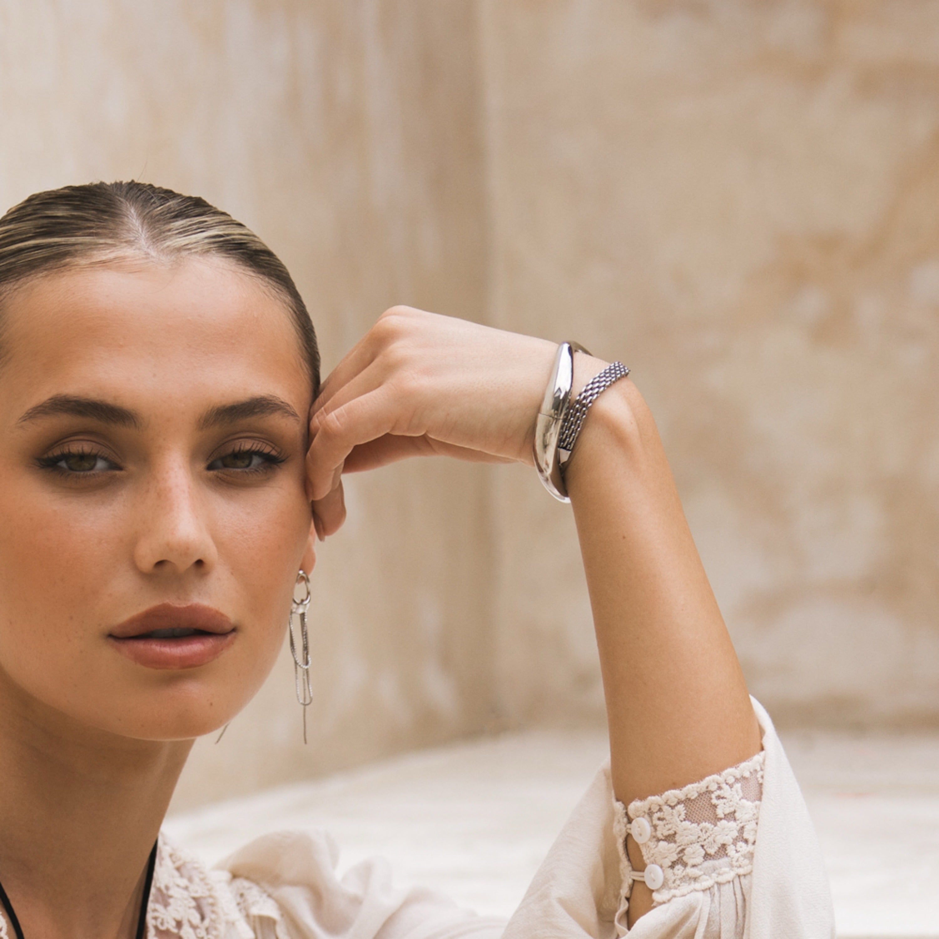 Stacked Stainless Chain Bracelets - 4 Styles