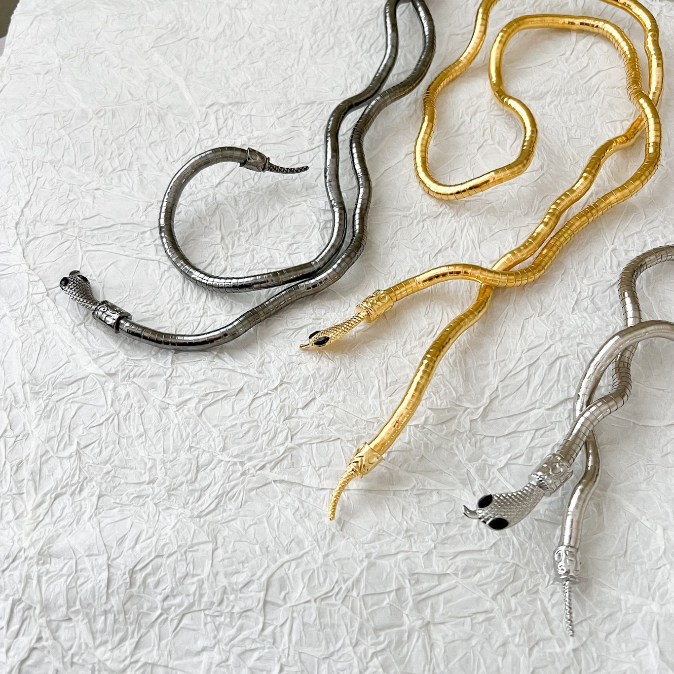 Viper Wrap Necklace - 3 Colors! LAST CHANCE