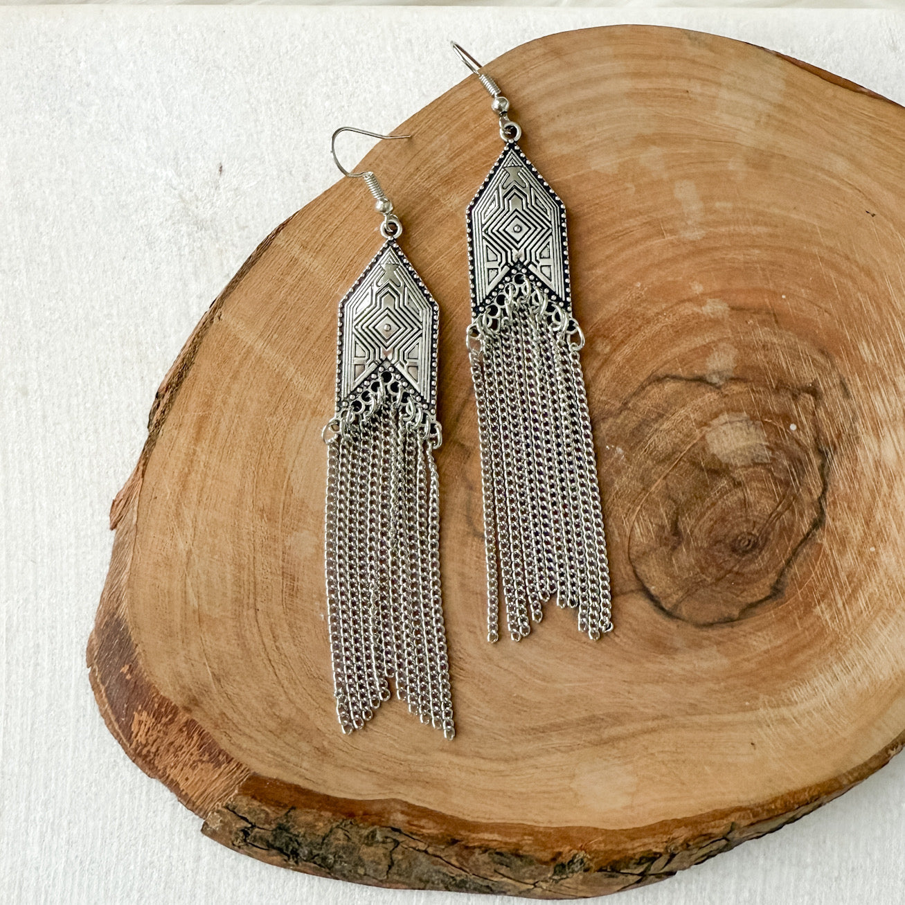 Karma Vintage Metal Earrings - 3 STYLES!