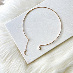 Crescent Moon Open Choker - LAST CHANCE!